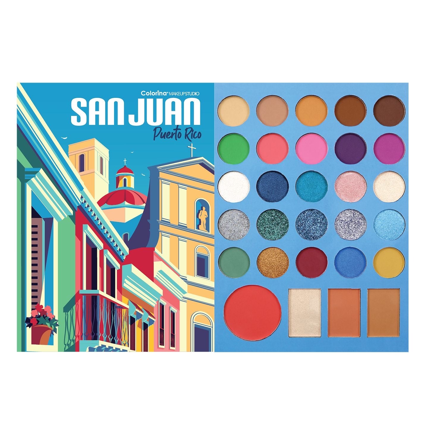 SAN JUAN - PALETA DE SOMBRAS